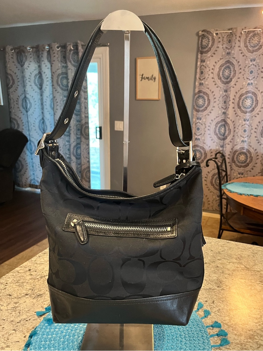 Coach Shoulder Bag Legacy Signature Duffle 21149 - Picture 3 of 16
